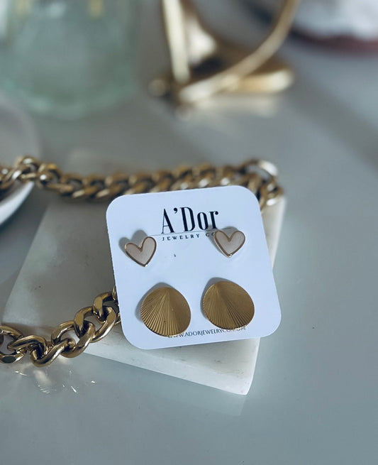 Heart Of Gold Vintage Set